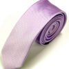 Pánská úzká kravata – jemně fialová