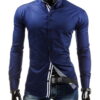 Pánská stylová košile – Nicolas, modrá