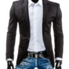 Pánské stylové sako – Lermont, černé