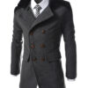 Pánský kabát PUNTO – šedý